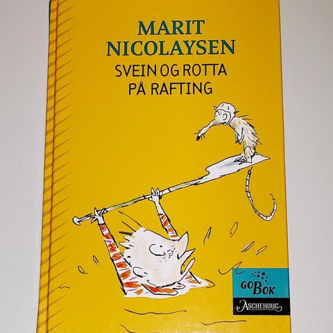 MARIT NICOLAYSEN BOK.SVEI OG ROTTA PÅ RAFTING.