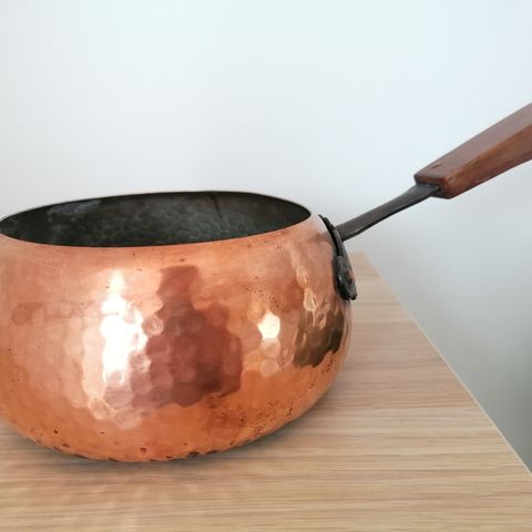 Copper saus pan