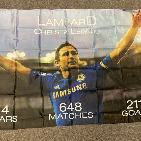 Chelsea flagg/banner - Frank Lampard