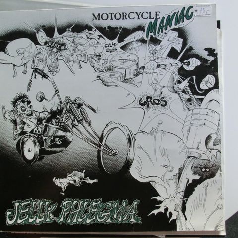 Jelly Phlegma - Motorcycle Maniac (m/orig. vedlegg)