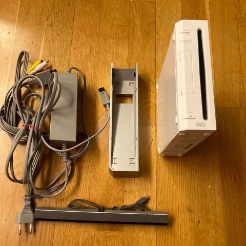 Nintendo wii med spill og utstyr