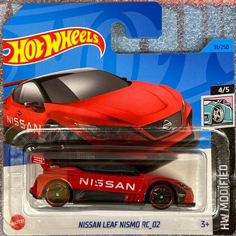 Hot Wheels Nissan Leaf Nismo RC_02 ( HW MODIFIED ) HKH86