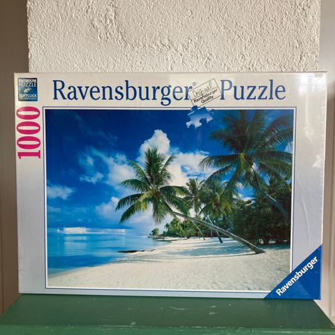 Ny Ravensburger Puzzle 1000 pcs. (år 2007)