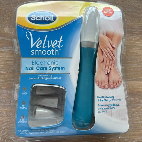 Scholl velvet smooth nail care system