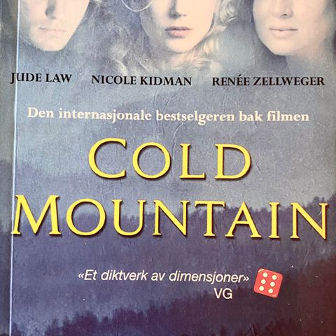 Charles Frazier: "Cold Mountain". Norsk. Paperback