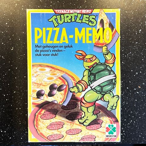TURTLES - PIZZA MEMO (fra 1991)
