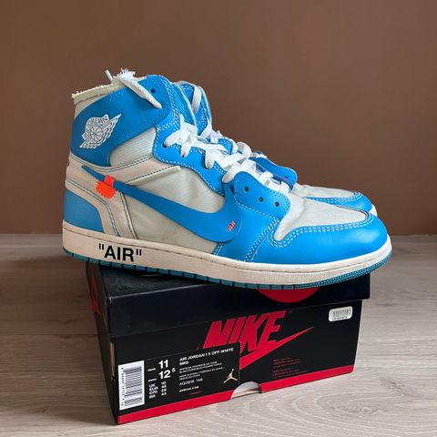 Nike Air Jordan 1 x Off-White  NRG (UNC) sz.11