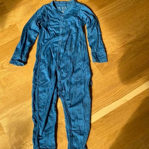 Merino ull sleepsuit devold str 80