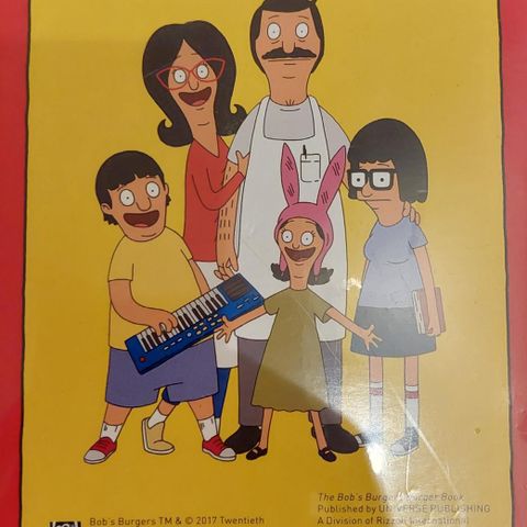 Bob's Burgers bok helt ny 2017