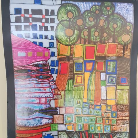 Kunst kalender Hundertwasser 1982