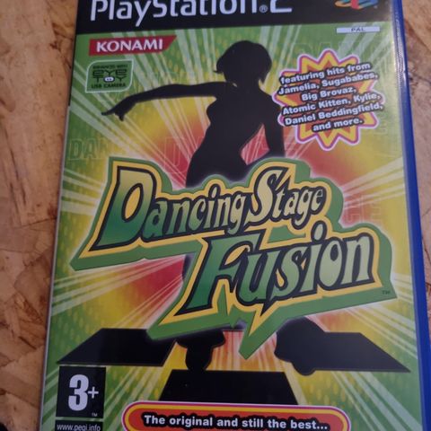 (Kan fås gratis) Meget pent PS2 Dancing Stage Fusion