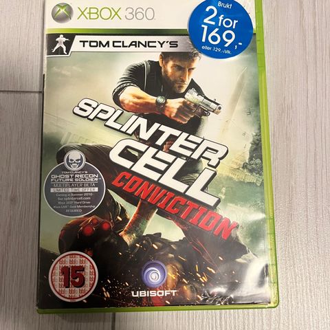 Tom Clancy's Splinter Cell: Conviction - Xbox 360