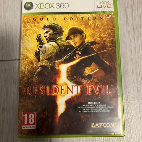 Resident Evil 5 Gold Edition xbox 360