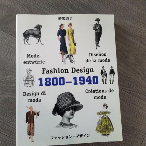 Fashion design 1800 - 1940