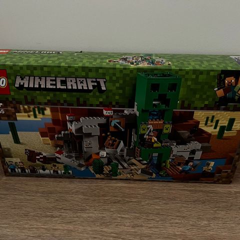 LEGO Minecraft 21155 "Creeper-Gruven" !Ny i Eske!