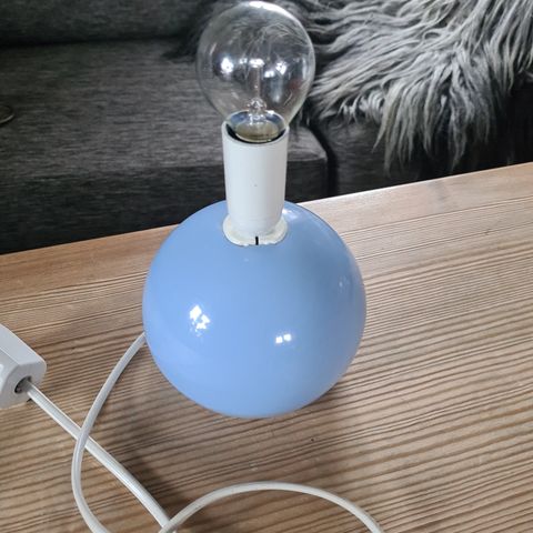 Artilux vintage blå lampe / lampefot