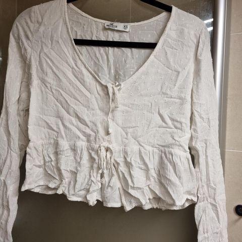 Bluse/topp fra Hollister str xs