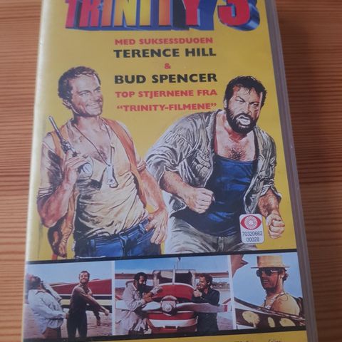 Trinity 3 med Bud Spencer og Terence Hill vhs