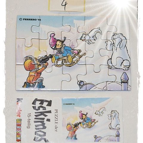 ~~~ Kinder surprise puzzle (4) ~~~
