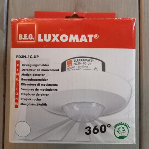 Bevegelsessensor Luxomat PD3N-1C-UP