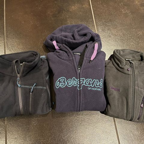 Bergans fleece str 140 og 150