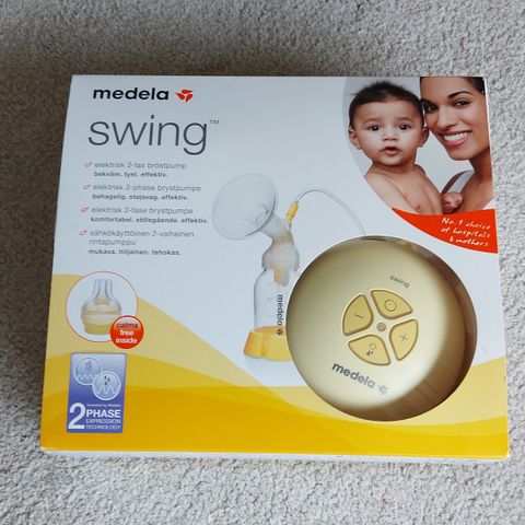 Elektrisk brystpumpe - Medela swing