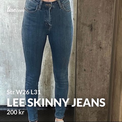 lee skinny jeans