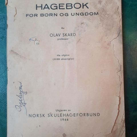 Hagebok for born og ungdom (1944)