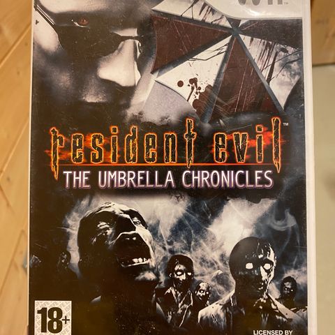 Nintendo Wii spill - Resident Evil The Umbrella Chronicles