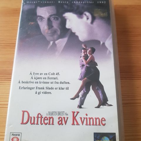 Duft av Kvinne vhs