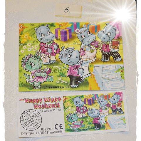 ~~~ Kinder surprise puzzle (6) ~~~