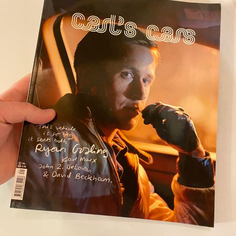 Carl’s Cars strøkent eksemplar av magasin