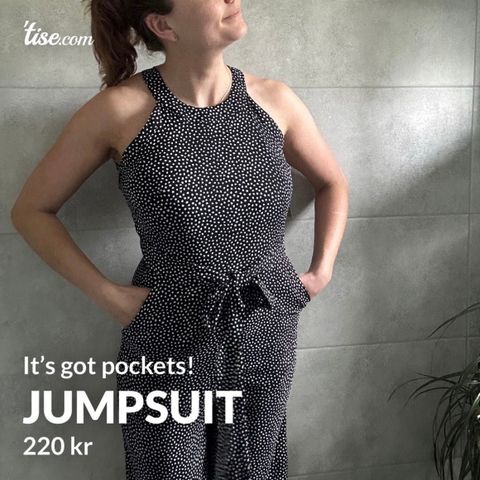 jumpsuit str 36/38