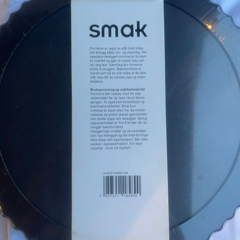 Bakeform fra "Smak"