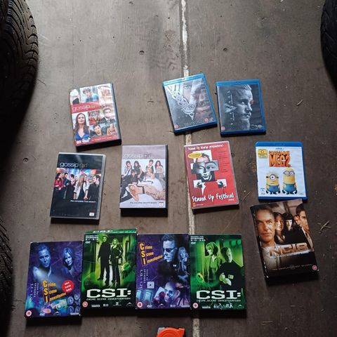 Diverse dvd selges