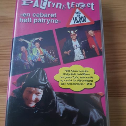 På tryn og teatret. En cabaret helt påtryne vhs