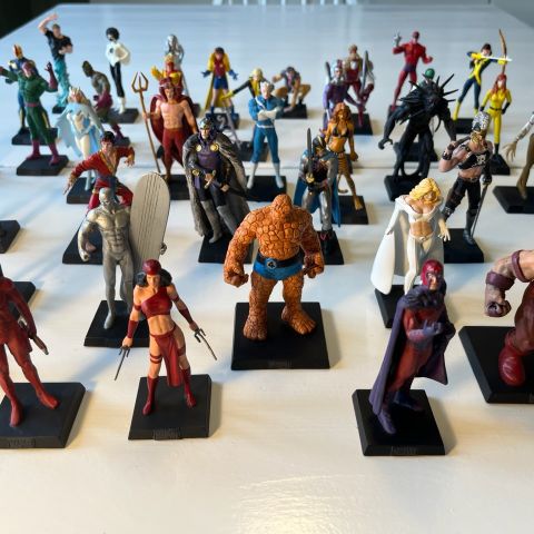Unik samling av 40 flotte samlefigurer fra Marvel Universet.