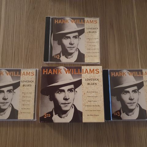 Hank Williams Senior - Lovesick Blues (TRIPPEL CD / BOX) (1999) (Pris: 40)