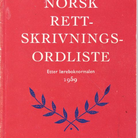 Norsk Rettskrivnings Ordliste