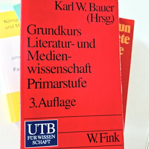 Tysk årsstudie, pensum bøker årsenhet