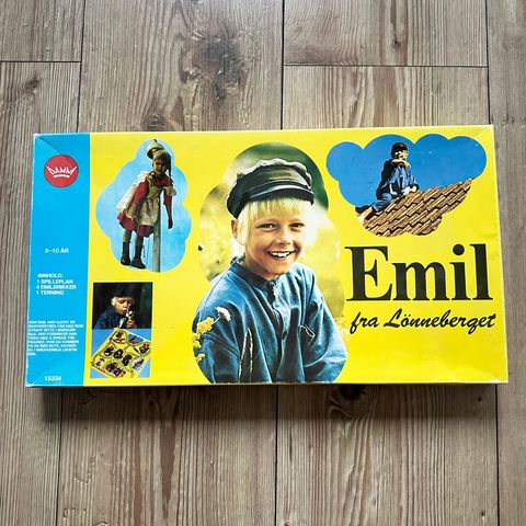 EMIL I LØNNEBERGET - Brettspillet fra 1973 (i utmerket stand)