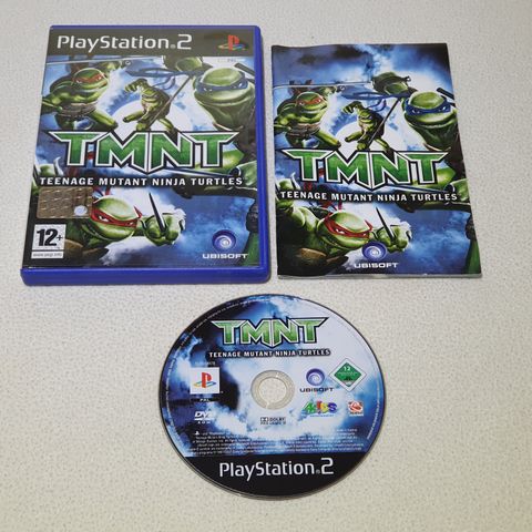 TMNT Teenage Mutant Ninja Turtles - til Playstation (PS2)