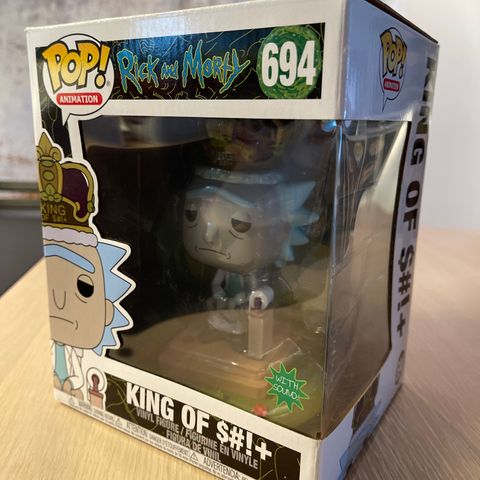 Funko Pop Rick and Morty King of $#!+
