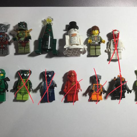 Lego minifigurer