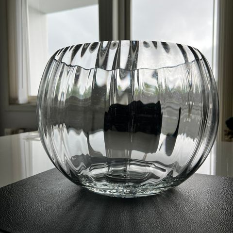 Glassvase/frukt vase