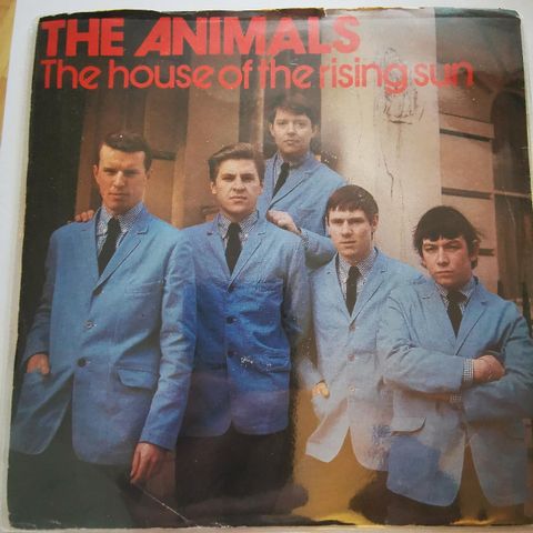 The Animals - The House Of The Rising Sun 7"