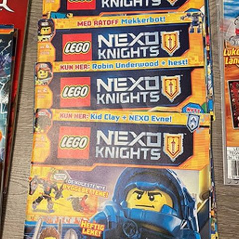 TEGNESERIER LEGO NEXO KNIGHTS