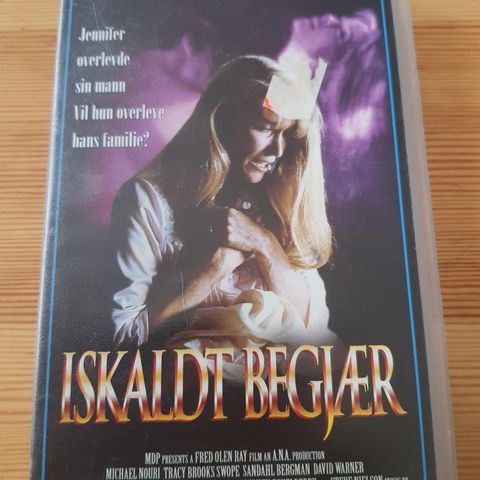 Iskaldt Begjær vhs