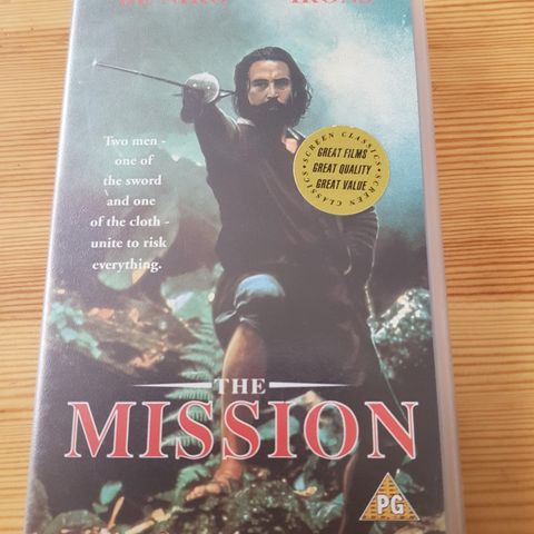 The Mission vhs