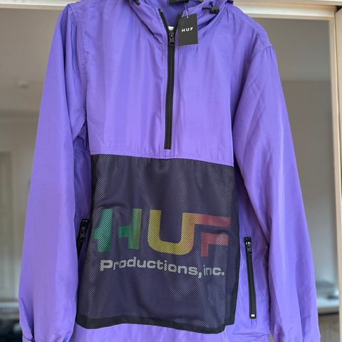 Huf Worldwide lett vindjakke Ultra Violet Str. Small